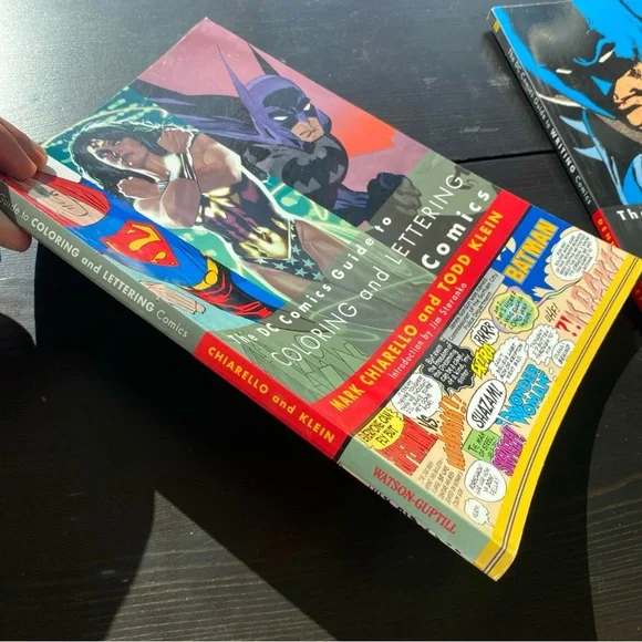 DC Comics 2 Set Guide to Coloring & Lettering Comics Writing Comics. - Picture 2 of 11
